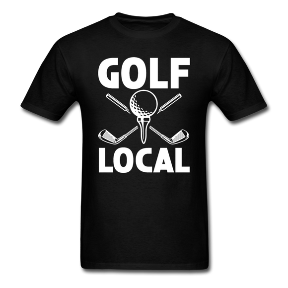 Golf Local - White - Unisex Classic T-Shirt - black