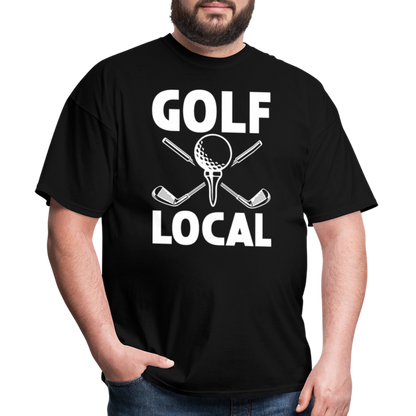 Golf Local - White - Unisex Classic T-Shirt - black