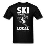 Ski Local - White - Unisex Classic T-Shirt - black