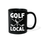 Golf Local - White - Full Color Mug - black