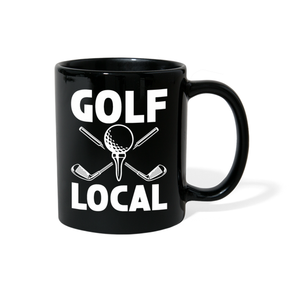 Golf Local - White - Full Color Mug - black