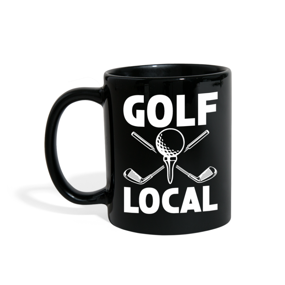 Golf Local - White - Full Color Mug - black