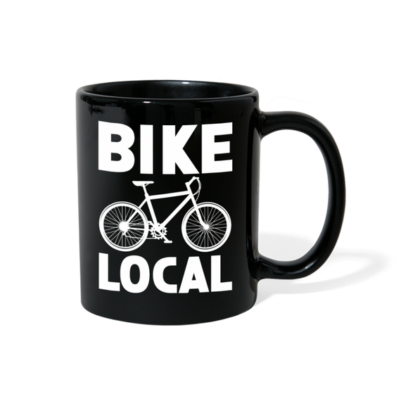 Bike Local - White - Full Color Mug - black