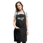 Pilot - Female - White - Adjustable Apron - black