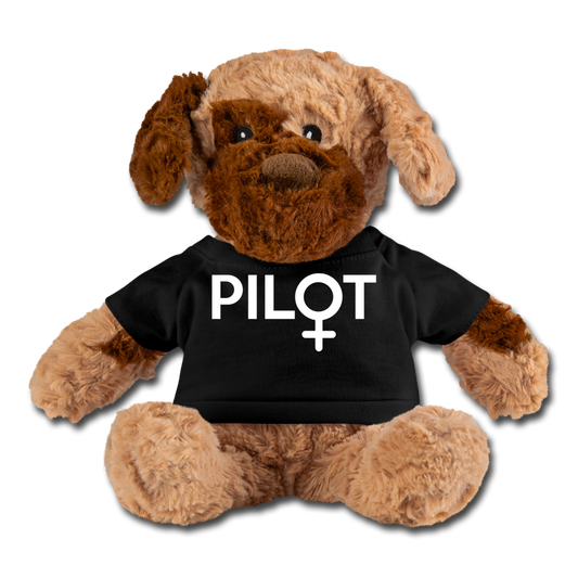 Pilot - Female - White -  Toy Dog - black