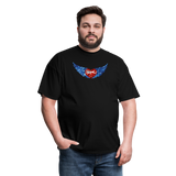 Wings - Heart - Aircraft - Unisex Classic T-Shirt - black