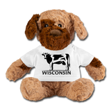 Wisconsin - Cow - Black - Toy Dog - white