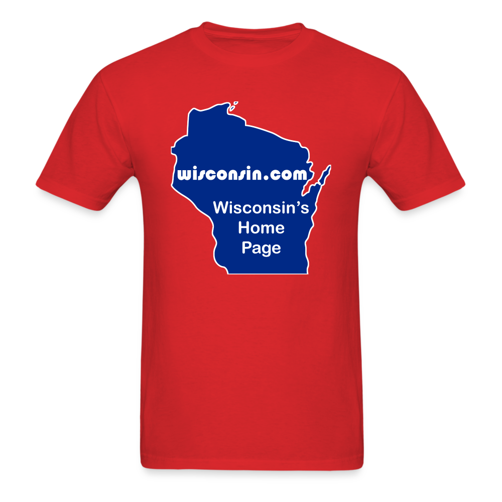 wisconsin.com - Unisex Classic T-Shirt - red