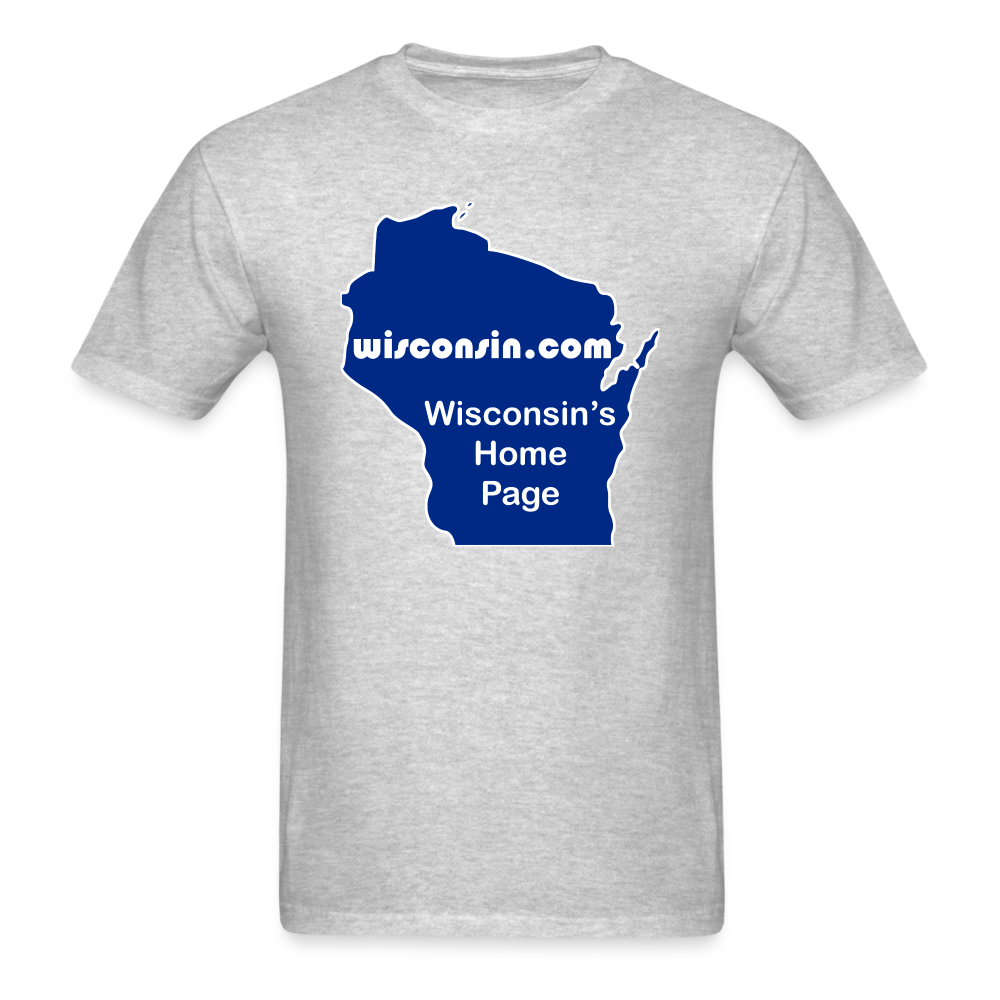 wisconsin.com - Unisex Classic T-Shirt - heather gray