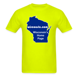 wisconsin.com - Unisex Classic T-Shirt - safety green
