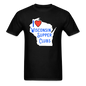 I Love Wisconsin Supper Clubs - Unisex Classic T-Shirt - black