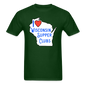 I Love Wisconsin Supper Clubs - Unisex Classic T-Shirt - forest green