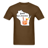 Wisconsin Brandy Old Fashioned - Unisex Classic T-Shirt - brown