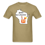 Wisconsin Brandy Old Fashioned - Unisex Classic T-Shirt - khaki