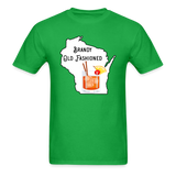 Wisconsin Brandy Old Fashioned - Unisex Classic T-Shirt - bright green