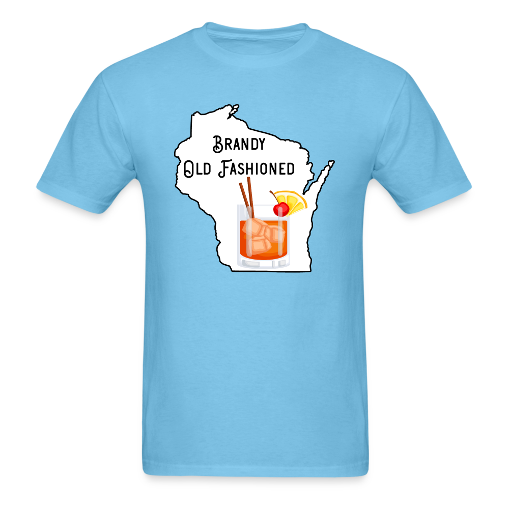 Wisconsin Brandy Old Fashioned - Unisex Classic T-Shirt - aquatic blue