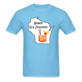 Wisconsin Brandy Old Fashioned - Unisex Classic T-Shirt - aquatic blue