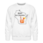 Wisconsin Brandy Old Fashioned - Men’s Premium Sweatshirt - white