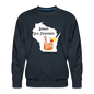 Wisconsin Brandy Old Fashioned - Men’s Premium Sweatshirt - navy