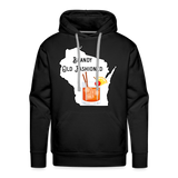 Wisconsin Brandy Old Fashioned - Men’s Premium Hoodie - black