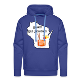 Wisconsin Brandy Old Fashioned - Men’s Premium Hoodie - royal blue
