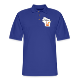 Wisconsin Brandy Old Fashioned - Men's Pique Polo Shirt - royal blue