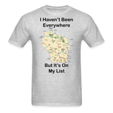 Havent Been Everywhere - Wisconsin - Unisex Classic T-Shirt - heather gray