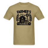 Farmer's Market - Barn - Black - Unisex Classic T-Shirt - khaki