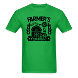 Farmer's Market - Barn - Black - Unisex Classic T-Shirt - bright green