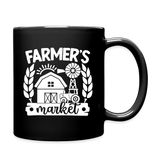 Farmer's Market - Barn - White - Full Color Mug - black