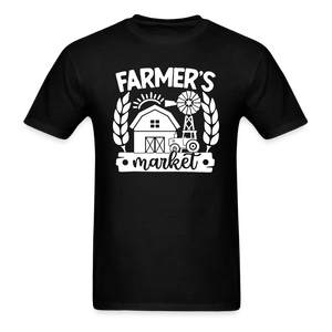 Farmer's Market - Barn - White - Unisex Classic T-Shirt - black