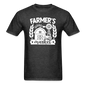 Farmer's Market - Barn - White - Unisex Classic T-Shirt - heather black