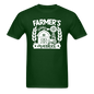 Farmer's Market - Barn - White - Unisex Classic T-Shirt - forest green