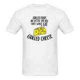 Grilled Foods - Grilled Cheese - Unisex Classic T-Shirt - white