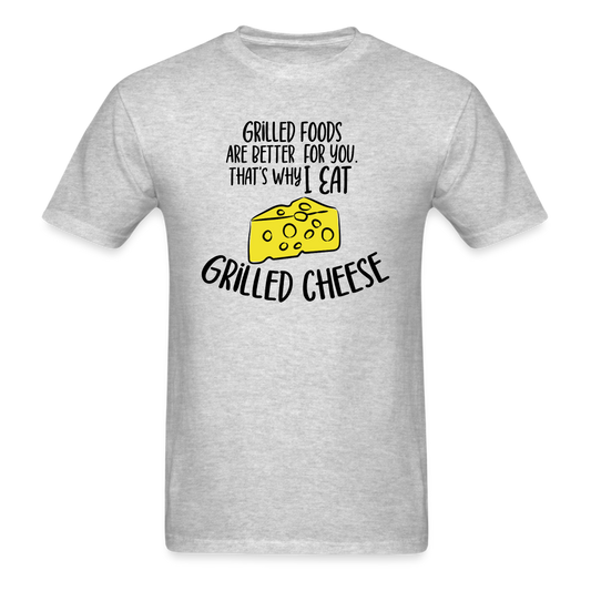 Grilled Foods - Grilled Cheese - Unisex Classic T-Shirt - heather gray