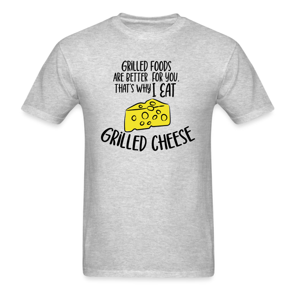 Grilled Foods - Grilled Cheese - Unisex Classic T-Shirt - heather gray