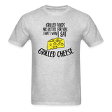 Grilled Foods - Grilled Cheese - Unisex Classic T-Shirt - heather gray