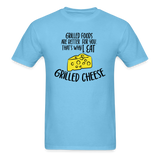 Grilled Foods - Grilled Cheese - Unisex Classic T-Shirt - aquatic blue
