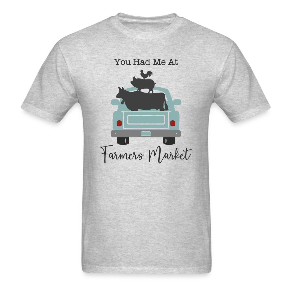 You Had Me At Farmer's Market - Unisex Classic T-Shirt - heather gray