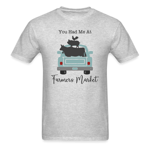 You Had Me At Farmer's Market - Unisex Classic T-Shirt - heather gray