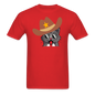 Cowboy Cat - Unisex Classic T-Shirt - red