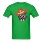 Cowboy Cat - Unisex Classic T-Shirt - bright green