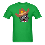 Cowboy Cat - Unisex Classic T-Shirt - bright green