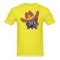 Cowboy Cat - Unisex Classic T-Shirt - yellow