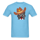Cowboy Cat - Unisex Classic T-Shirt - aquatic blue