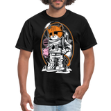 Astronaut Cat - Unisex Classic T-Shirt - black