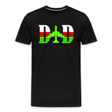 Dad - Aircraft - Men's Premium T-Shirt - black