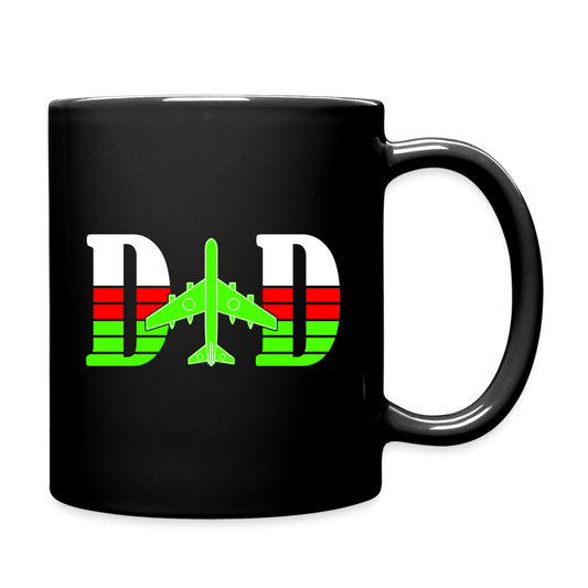 Dad - Aircraft - Full Color Mug - black