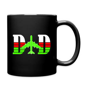 Dad - Aircraft - Full Color Mug - black