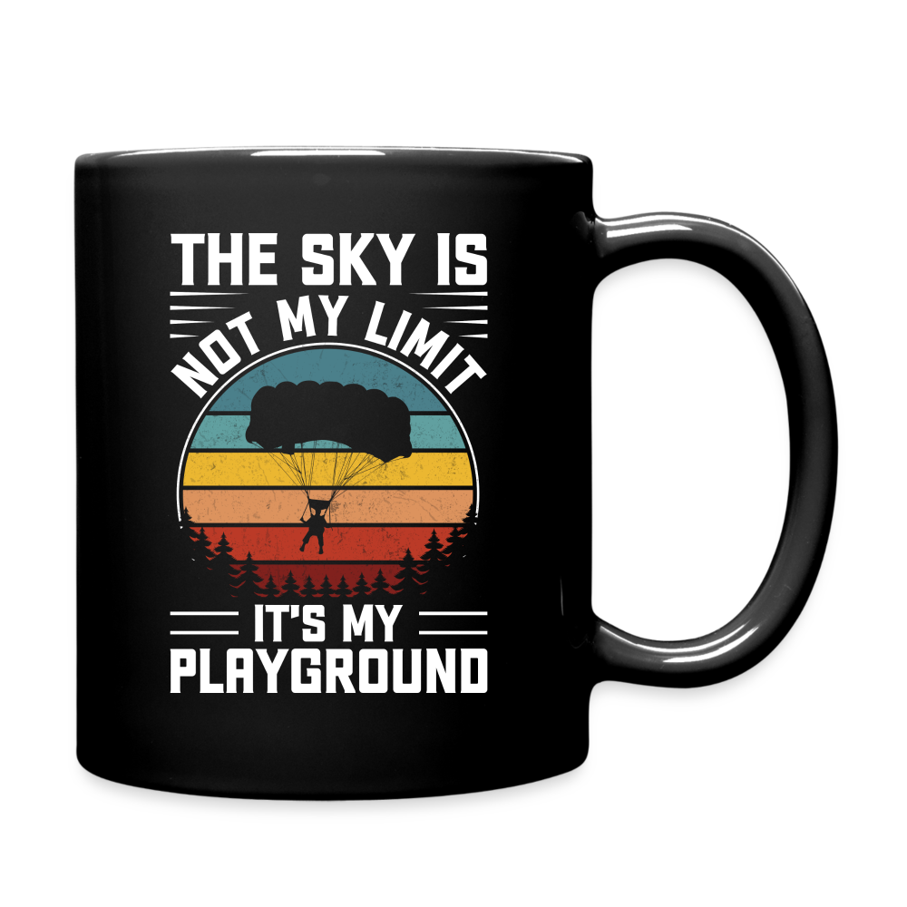 Skydiving - Playground - Full Color Mug - black